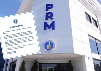 PRM aclara que no recibe candidaturas internas y desmiente video de 2022