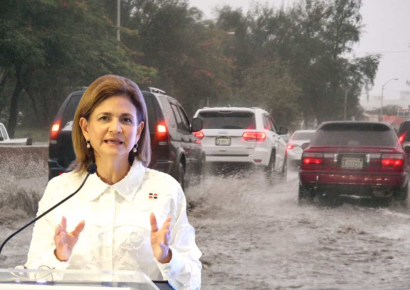 Raquel Peña admite déficit histórico en drenaje pluvial y saneamiento