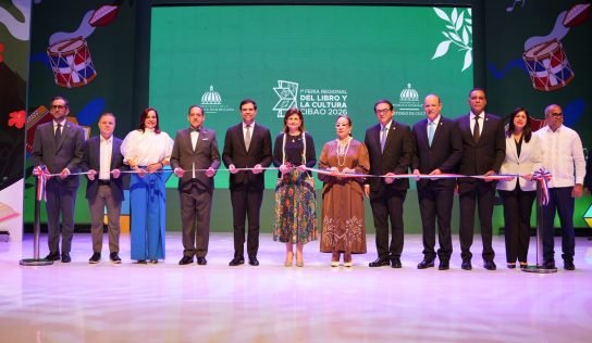 Vicepresidenta Raquel Peña Inaugura la Feria Regional del Libro y la Cultura Cibao 2026 en Santiago