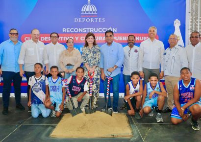 Gobierno inicia reparación del Club Pueblo Nuevo con inversión de RD$28 millones