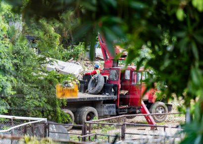 Remueven escombros del caso Jet Set a un año de la tragedia