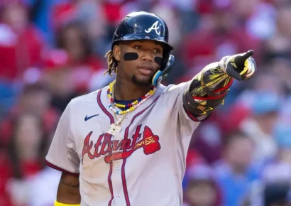 Ronald Acuña Jr. inicia 2026 con altibajos: bajo promedio, pero sólido embasándose
