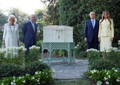 Trump recibe a reyes británicos con un té privado y un recorrido por la colmena presidencial