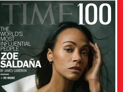 Zoe Saldaña de las más influyentes del mundo según, Time