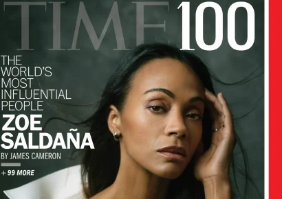 Zoe Saldaña de las más influyentes del mundo según, Time