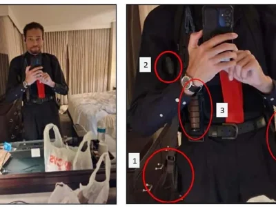 El hombre que intentó asesinar a Trump se tomó un selfie en el espejo de su habitación del hotel armado minutos antes del ataque