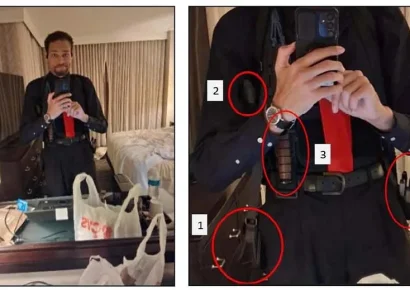El hombre que intentó asesinar a Trump se tomó un selfie en el espejo de su habitación del hotel armado minutos antes del ataque