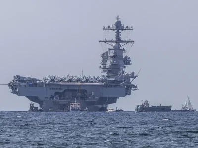 El portaaviones USS Gerald R. Ford dejará las aguas de Oriente Medio y regresará a Estados Unidos