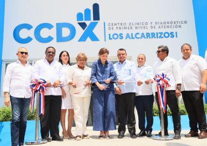 Raquel Peña inaugura remozamiento del Centro Clínico Los Alcarrizos I