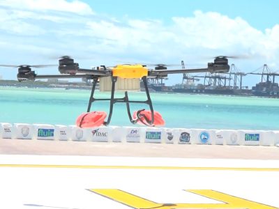 Boca Chica implementa drones salvavidas en Semana Santa 2026 para reforzar la seguridad