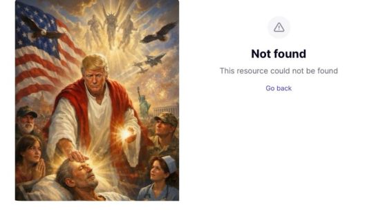 Trump elimina polémica imagen en la que se representaba como Jesucristo tras críticas al Papa