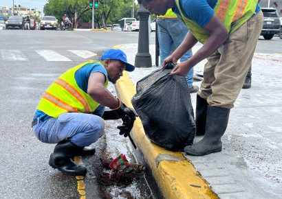 Alcaldía del Distrito Nacional intensifica trabajos preventivos para contrarrestar efectos de las lluvias