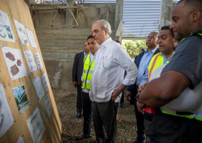 Abinader supervisa avances del Centro Olímpico para los Juegos Santo Domingo 2026