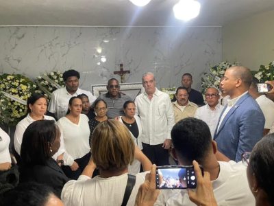Abinader expresa condolencias por fallecimiento de líder comunitaria Aurora Gómez