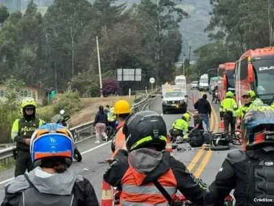 Al menos 72 muertos y 326 heridos en accidentes de tránsito durante la Semana Santa en Colombia