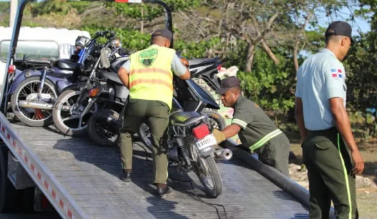 Digesett retiene más de 300 motocicletas durante operativo de Semana Santa en Espaillat