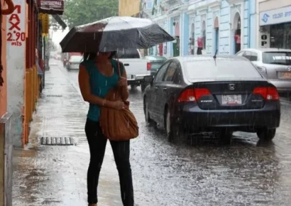 Indomet informa que Continuarán las lluvias este miércoles en gran parte del país