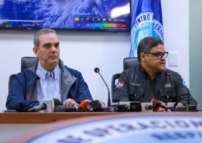 Abinader encabezará reunión con el COE este lunes por pronósticos de lluvias continuas en el país