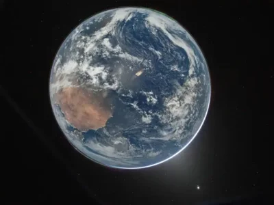 Artemis II envía impactantes imágenes de la Tierra en su ruta histórica hacia la Luna