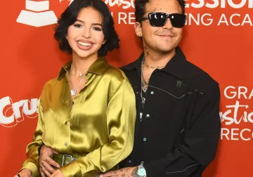 Christian Nodal y Ángela Aguilar ya están en RD previo a concierto en Altos de Chavón