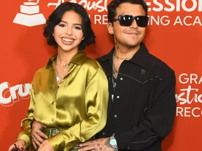 Christian Nodal y Ángela Aguilar ya están en RD previo a concierto en Altos de Chavón
