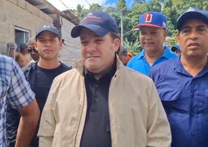 Ministro de la Presidencia José Ignacio Paliza, realiza inspección en Puerto Plata tras lluvias e inundaciones