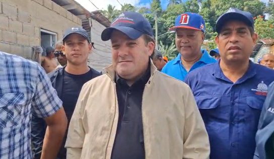 Ministro de la Presidencia José Ignacio Paliza, realiza inspección en Puerto Plata tras lluvias e inundaciones