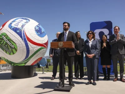 NY anuncia zonas de fans del Mundial