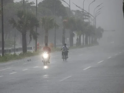 Lluvias intensas en el Gran Santo Domingo y alerta verde en varias provincias