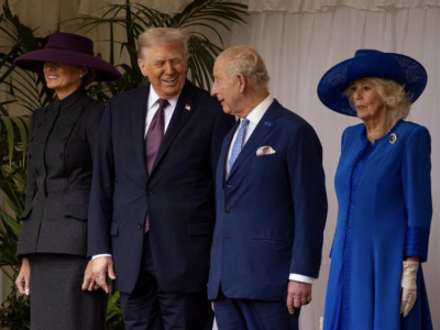 Trump y los reyes del Reino Unido tomarán el té el lunes en la Casa Blanca