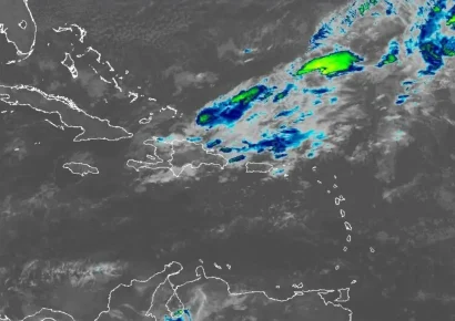 Indomet mantiene alertas por intensa vaguada que provoca fuertes lluvias en gran parte del país