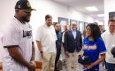 David Ortiz y Delcy Rodríguez protagonizan emotivo encuentro previo al Juego de Leyendas en Venezuela