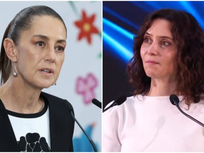 Sheinbaum cuestiona a opositores por promover la visita de La dirigente madrileña Isabel Díaz Ayuso a México