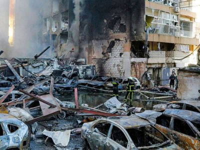 Muertos por ofensiva israelí en Líbano ascienden a 2,988