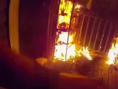 Heroico rescate en Tennessee: policía salva a una madre y sus dos hijos de un incendio