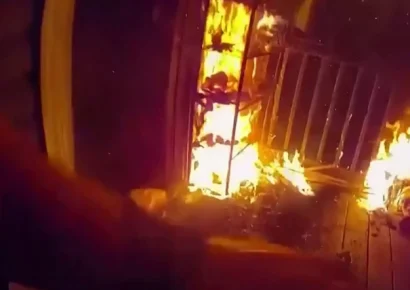 Heroico rescate en Tennessee: policía salva a una madre y sus dos hijos de un incendio