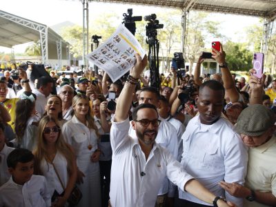 Abelardo de la Espriella vota en Barranquilla