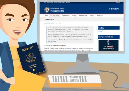 Embajada de EE. UU. advierte a ciudadanos en el extranjero sobre renovación de pasaportes en línea