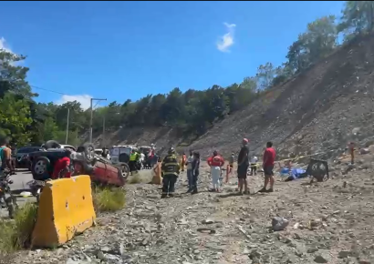 Dos muertos en accidente en carretera Jarabacoa–La Vega