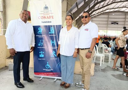 Conape realiza jornada de inclusión social en Villa Jaragua