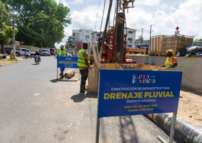 ADN inicia construcción de filtrantes e imbornales en la capital