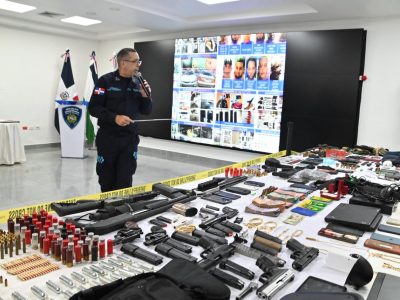PN desmantela red de tráfico de armas en operativos simultáneos