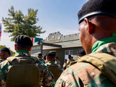 Ejército reinaugura puesto militar en Guayabal, Bánica