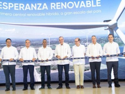 Presidente Abinader participa en inauguración de la central Esperanza Renovable de EGE Haina