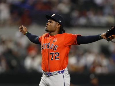 Alimber Santa debuta con Astros cerrando histórico no-hitter