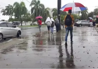 Indomet pronostica lluvias y tormentas eléctricas para este viernes debido a vaguada