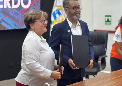 Defensa Civil e Indomet firman convenio para fortalecer el Sistema de Alerta Temprana
