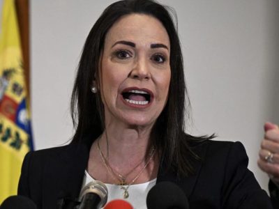 Machado afirma en EE.UU. que Venezuela debe celebrar elecciones en un máximo de 12 meses
