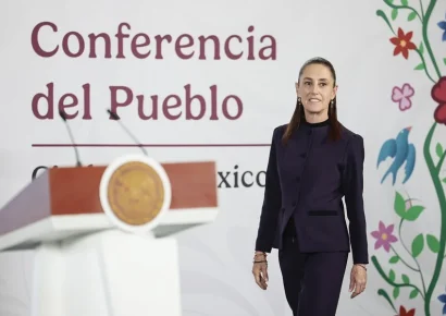 La presidenta de México confirma la llegada del Secretario de Seguridad Nacional de EE.UU. en medio de las tensiones