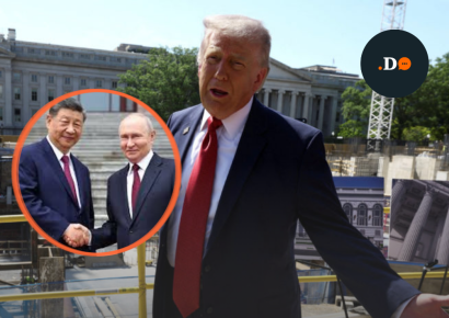 Trump valora reunión de Xi y Putin y destaca que mantiene una buena relación con ambos líderes